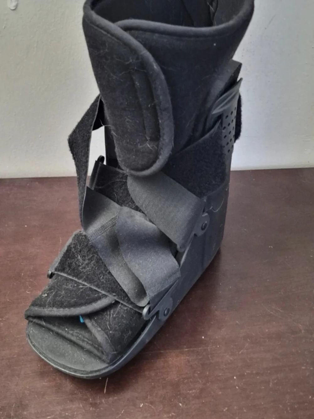 Men's Medical Walking Boot - Black